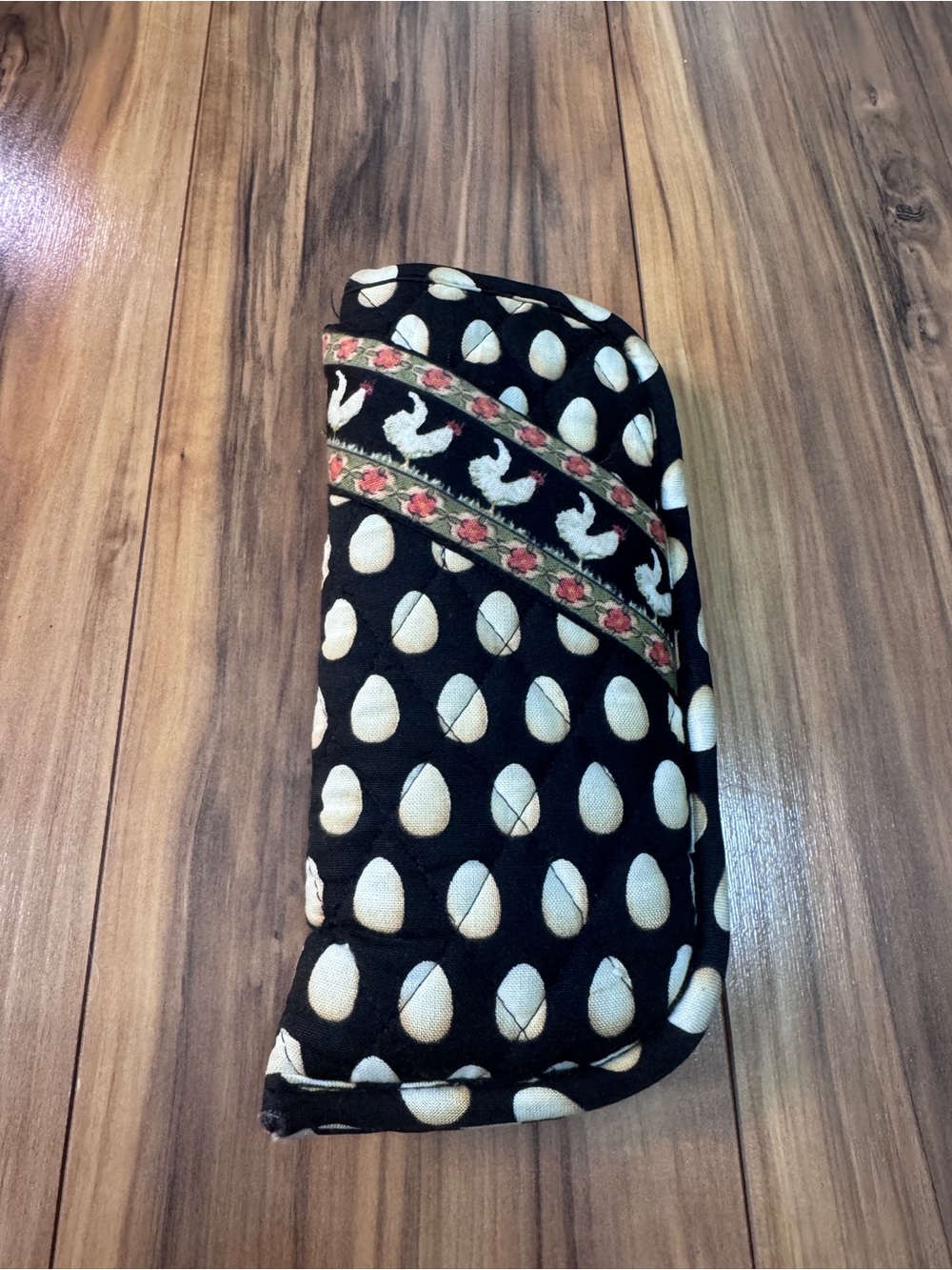Rare Vera Bradley Chanticleer Double Glass Case
